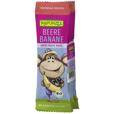 barretta per bambini di avena con frutti e banana (92gr)